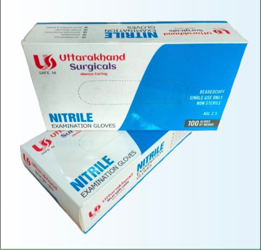 Nitrile Examination Gloves (Powder Free)